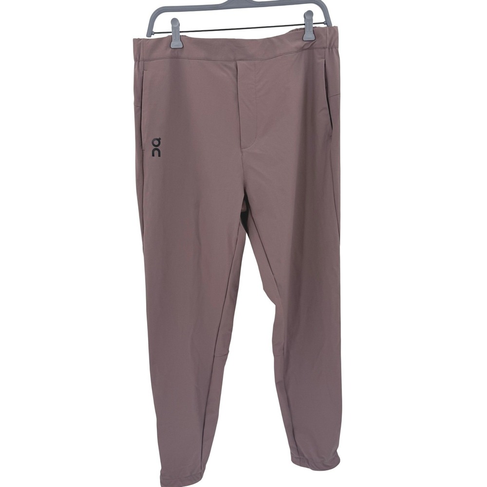 On Running Men Active Pants Brown Tapered Joggers XL 116.00244